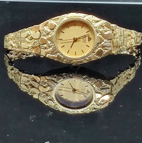 seiko 14k gold watch women